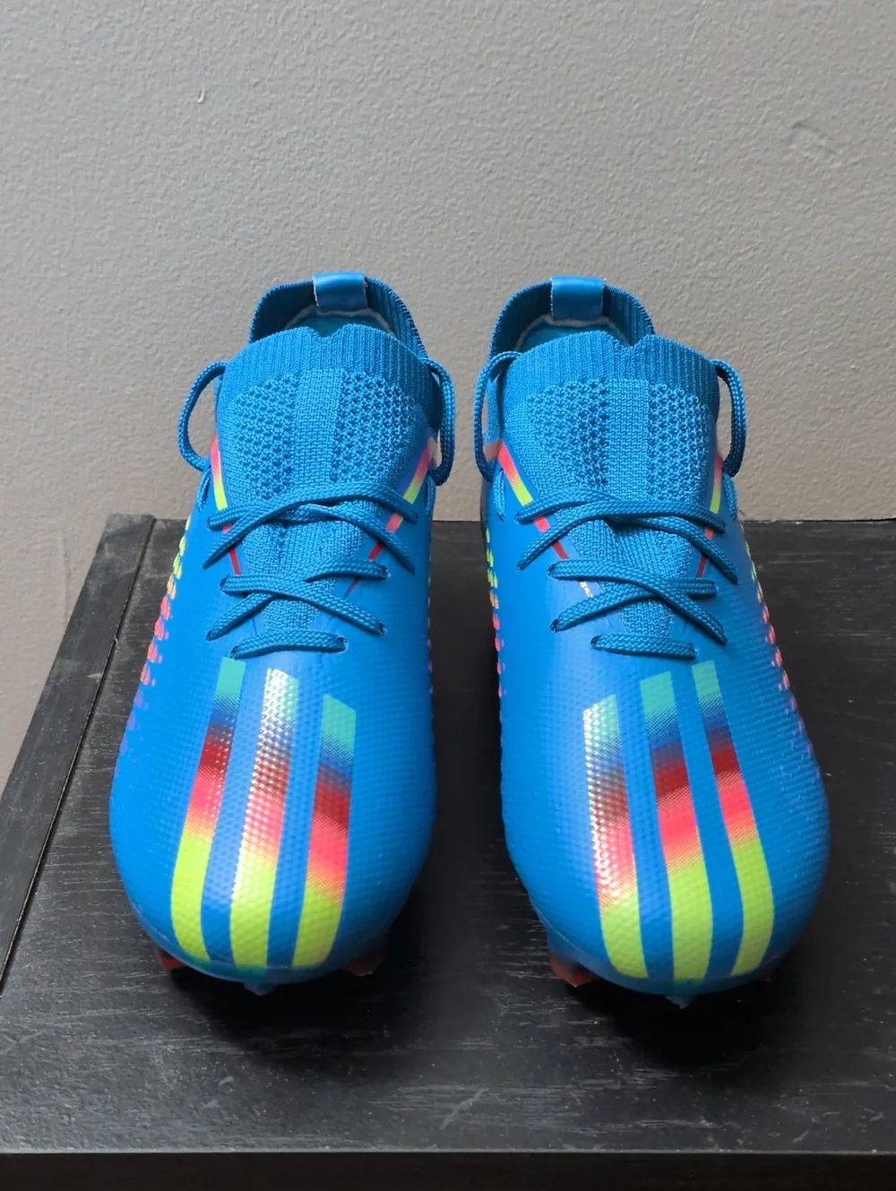 Boys Blue Soccer Cleats - Never Worn (Adidas-Like)